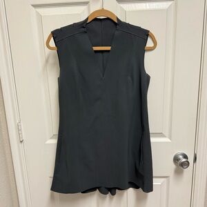 M2057 by Maria Pinto Charcoal Tank Top